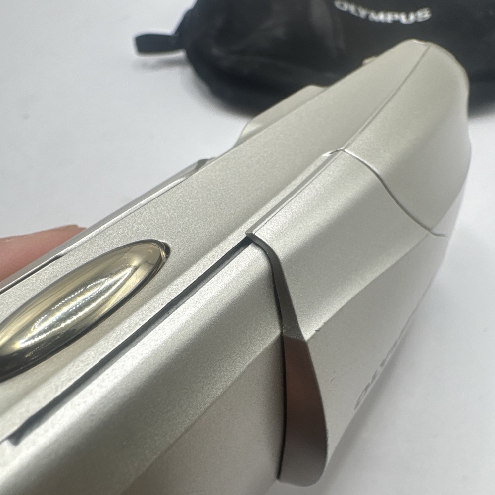 Olympus mju II DLX Stylus Epic 35mm F2.8 Camera – Works Flash Not Working READ - Picture 4 of 8